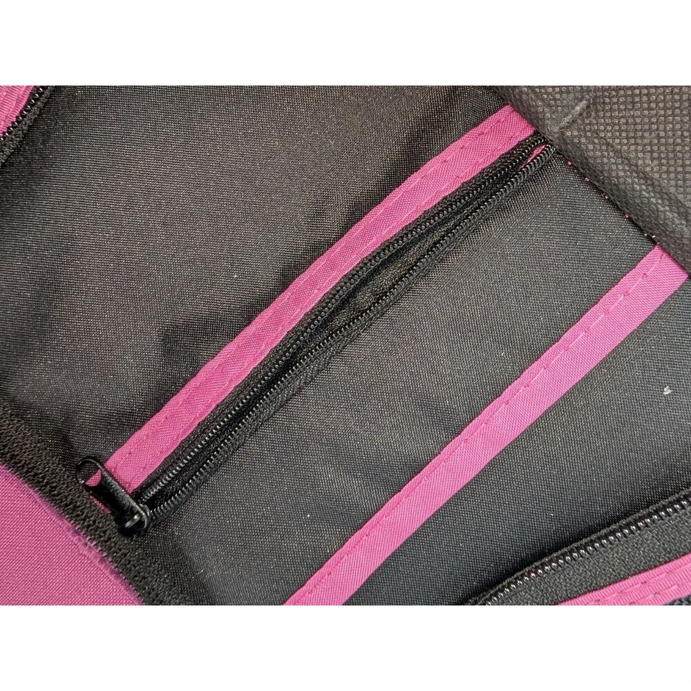 Trapper Keeper Styled Five Star Binder Pink Black 3 Ring Organizer Pencil Pouch
